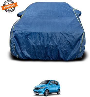 CODOKI Car Cover For Mahindra e2o (With Mirror Pockets)(Blue)
