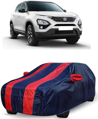 ANTOFY Car Cover For Tata Harrier XE Diesel (With Mirror Pockets)(Red, Blue)