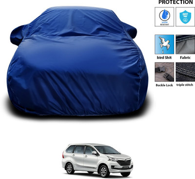 CODOKI Car Cover For Toyota Avanza (With Mirror Pockets)(Blue)