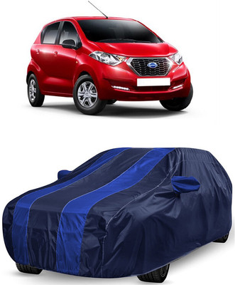 ANTOFY Car Cover For Datsun Redi-Go AMT 1.0 S Petrol (With Mirror Pockets)(Blue, Blue)