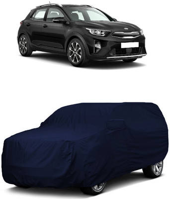 ANTOFY Car Cover For Kia QYI (With Mirror Pockets)(Blue)
