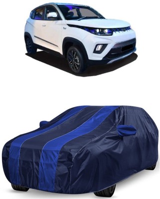 ANTOFY Car Cover For Mahindra eKUV100 P1 Electric (With Mirror Pockets)(Blue, Blue)