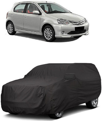ANTOFY Car Cover For Toyota Etios Liva GD (With Mirror Pockets)(Grey)