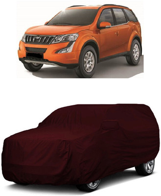ANTOFY Car Cover For Mahindra XUV500 W9 Diesel (With Mirror Pockets)(Maroon)
