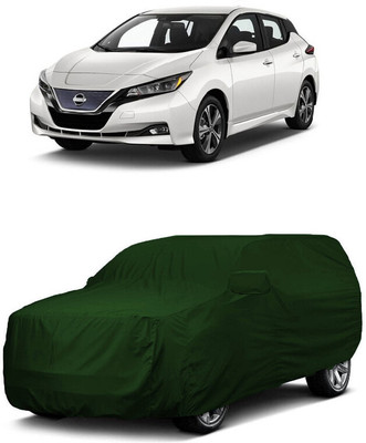 ANTOFY Car Cover For Nissan Leaf EV (With Mirror Pockets)(Green)