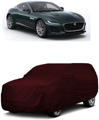 ANTOFY Car Cover For Jaguar F Type 5.0 V8 S (With Mirror Pockets)(Maroon)