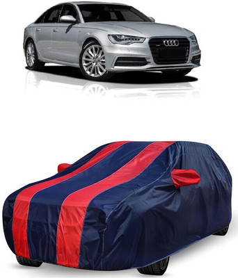 ANTOFY Car Cover For Audi A6 4G2 3.0 TDI Quattro (With Mirror Pockets)(Red, Blue)
