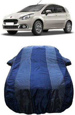 Wegather Car Cover For Fiat Punto EVO 1.3 Active (With Mirror Pockets)(Grey)