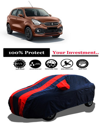 Amexride Car Cover For Maruti Suzuki Celerio (With Mirror Pockets)(Red)