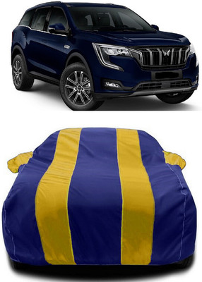 Autoprime Car Cover For Mahindra XUV 700 (With Mirror Pockets)(Yellow, Blue)