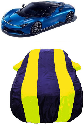 Wegather Car Cover For Pininfarina Battista GT Hypercar (With Mirror Pockets)(Yellow)