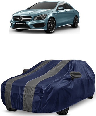 ANTOFY Car Cover For Mercedes Benz CLA-Class 200 CGI Sport (With Mirror Pockets)(Grey, Blue)