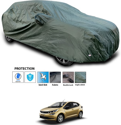 CODOKI Car Cover For Tata Altroz (With Mirror Pockets)(Green)