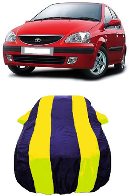 Wegather Car Cover For Tata Indica Turbo (With Mirror Pockets)(Yellow)