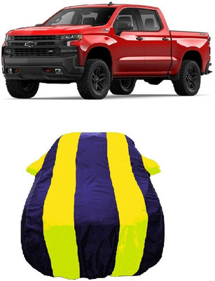 Wegather Car Cover For Chevrolet Silverado 4.3L (With Mirror Pockets)(Yellow)
