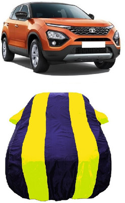Wegather Car Cover For Tata Harrier XZA Plus Dual Tone AT Diesel (With Mirror Pockets)(Yellow)