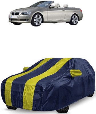 ANTOFY Car Cover For BMW 3 Series E93 (With Mirror Pockets)(Yellow, Blue)