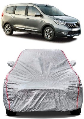 SUGASHRI Car Cover For Renault Lodgy 110PS RxZ 8 Seater (With Mirror Pockets)(Silver)