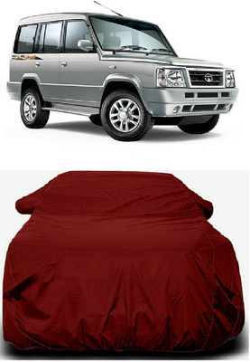 Autoprime Car Cover For Tata Sumo Gold (With Mirror Pockets)(Maroon)