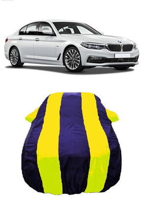 Wegather Car Cover For BMW 5 Series 530d M Sport Diesel (With Mirror Pockets)(Yellow)