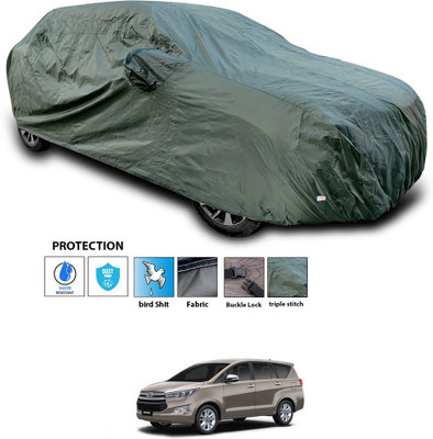 PAGORA Car Cover For Toyota Innova (With Mirror Pockets)(Green)