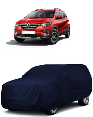 ANTOFY Car Cover For Renault Triber RXT Petrol (With Mirror Pockets)(Blue)