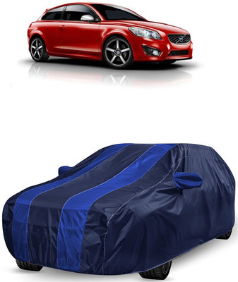 ANTOFY Car Cover For Volvo C30 D5 (With Mirror Pockets)(Blue, Blue)