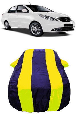 Wegather Car Cover For Tata Indica Manza (With Mirror Pockets)(Yellow)