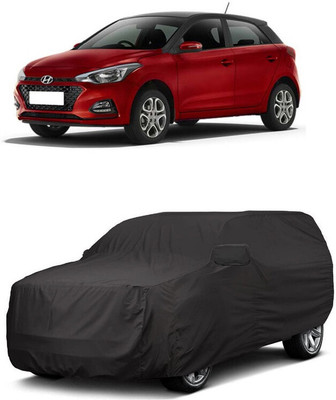ANTOFY Car Cover For Hyundai Elite i20 Sportz Plus Petrol (With Mirror Pockets)(Grey)