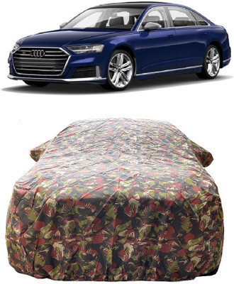 Wegather Car Cover For Audi S8 (With Mirror Pockets)(Multicolor)