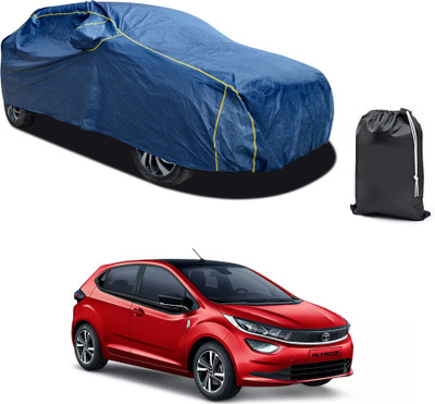 CODOKI Car Cover For Tata Altroz (With Mirror Pockets)(Blue)