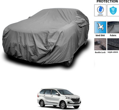 CODOKI Car Cover For Toyota Avanza (With Mirror Pockets)(Grey)