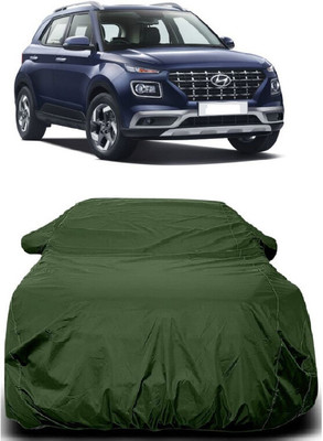 Autoprime Car Cover For Hyundai Venue (With Mirror Pockets)(Green)