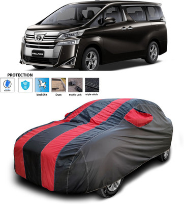 PAGORA Car Cover For Toyota Vellfire (With Mirror Pockets)(Red)