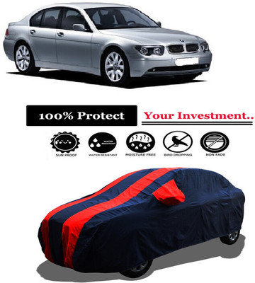 Amexride Car Cover For BMW 7 Series 735i (With Mirror Pockets)(Red)