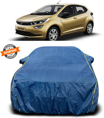 CODOKI Car Cover For Tata Altroz (With Mirror Pockets)(Blue)