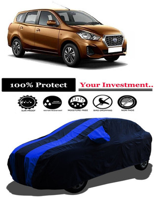Amexride Car Cover For Datsun Go Plus T Option VDC Petrol (With Mirror Pockets)(Multicolor)