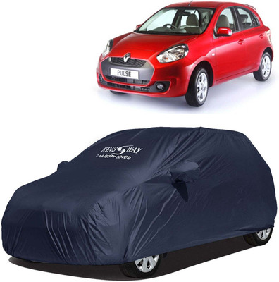 Kingsway Car Cover For Renault Pulse (With Mirror Pockets)(Grey, For 2012, 2013, 2014, 2015, 2016, 2017, 2018 Models)