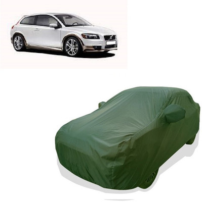 Tricway Car Cover For Volvo C30 2.0 (D) (With Mirror Pockets)(Green)