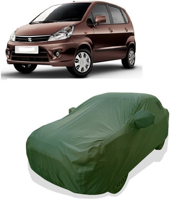 Tricway Car Cover For Maruti Suzuki Zen Estillo LXI (With Mirror Pockets)(Green)