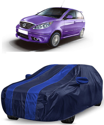 ANTOFY Car Cover For Tata Indica D90 (With Mirror Pockets)(Blue, Blue)