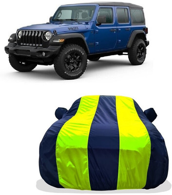 Tricway Car Cover For Jeep Wrangler Unlimited 4X4 (With Mirror Pockets)(Yellow)