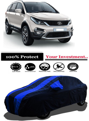 Amexride Car Cover For Tata Harrier XZA Plus Dual Tone AT Diesel (With Mirror Pockets)(Multicolor)