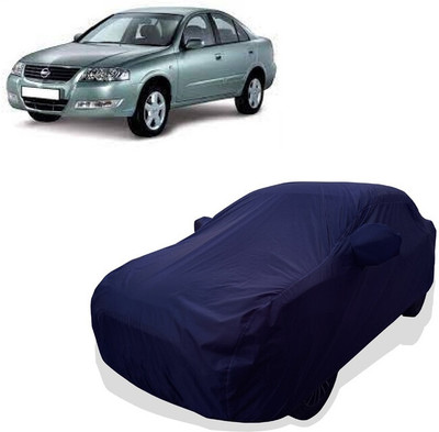 Tricway Car Cover For Nissan Almera Classic (With Mirror Pockets)(Blue)