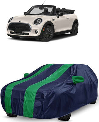 ANTOFY Car Cover For Mini Cooper Cooper Convertible S (With Mirror Pockets)(Green, Blue)