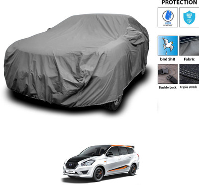 CODOKI Car Cover For Datsun GO Plus A (With Mirror Pockets)(Grey)