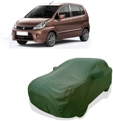 Tricway Car Cover For Maruti Suzuki Zen Estillo VXI ABS (With Mirror Pockets)(Green)