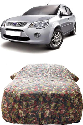 Wegather Car Cover For Ford Fiesta Classic (With Mirror Pockets)(Multicolor)