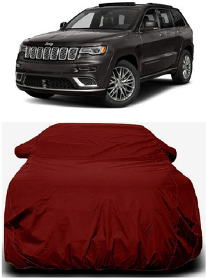 Autoprime Car Cover For Jeep Grand Cherokee Summit 4X4 (With Mirror Pockets)(Maroon)