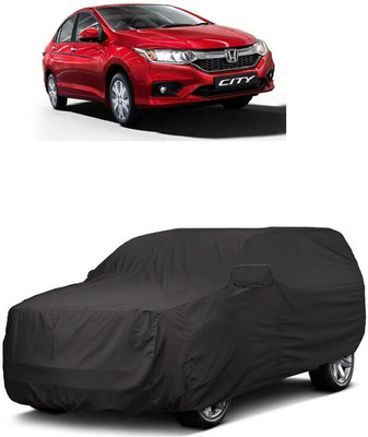 ANTOFY Car Cover For Honda City ZX MT Petrol (With Mirror Pockets)(Grey)